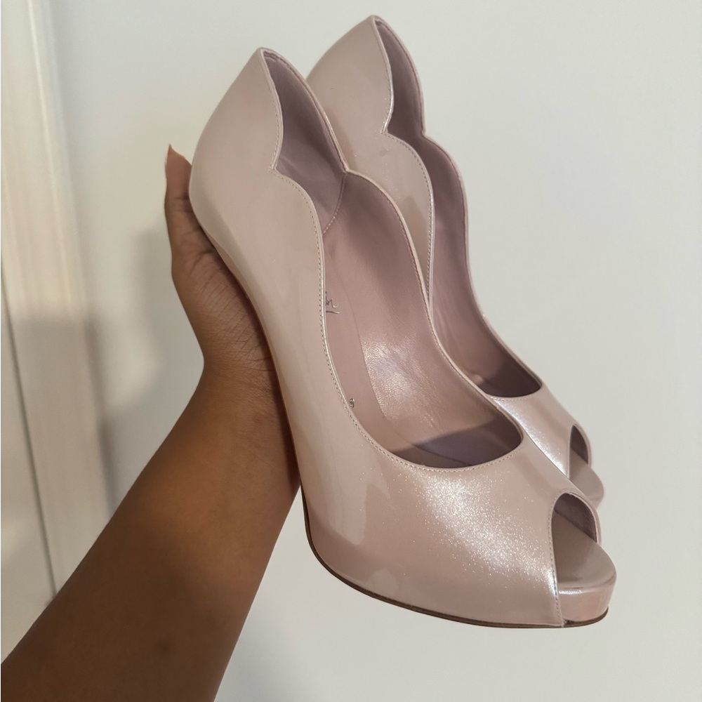 Dusty pink louboutin